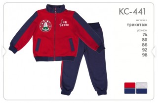 Спортивный костюм для мальчиков (утепленный). 